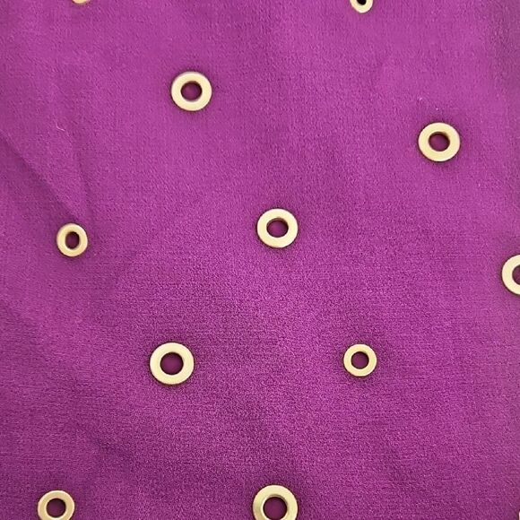 Escada Purple Embellished Pencil Skirt Knee-Length - Picture 5 of 16